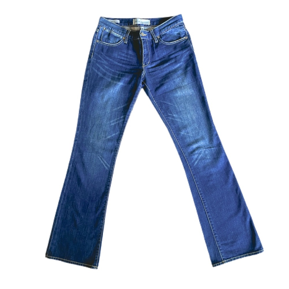 Paper Denim & Cloth Womens Size 28 Bridgette Low Rise Boot Leg Jeans Blue NWOT
